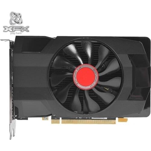 XFX RX550 4GB Graphics Card GDDR5 RX 550 4G D5 For AMD Radeon RX 500 series 35W Video Cards RX550-4GB 6000MHz DP HDMI DVI Used