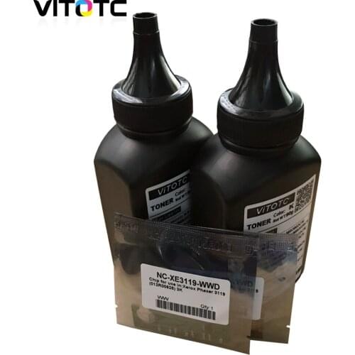 2 Refill Powder Cartridge Chip Kit Set for Xerox Phaser 3119 WorkCentre 3119 Laser Printer Compatible 013R00625