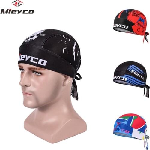 Mieyco Printed Cycling Caps Men Running Hiking Fishing Bandana Headscarf Ski Headband Breathable Helmets Quick Dry Pirate cap