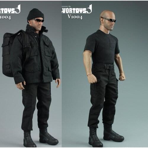In Stock 1/6 Scale Male Solider Clothes Accessory Dwayne Johnson Blade Warrior Vampire Hunter Bag Model for 12 inches Body