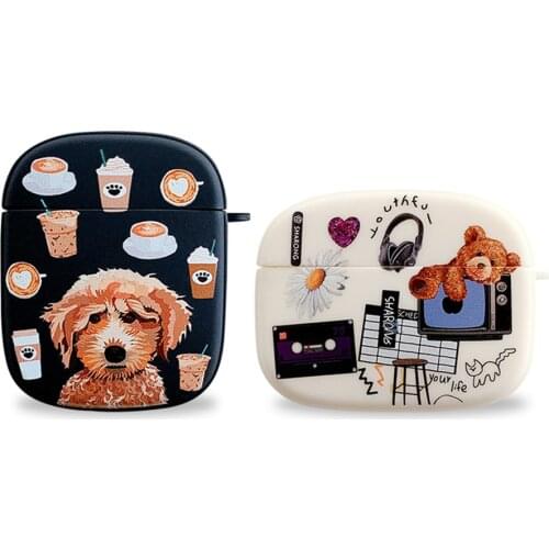 New High Quality Soft TPU Silicone Case For Airpods 1/2/3Pro Bluetooth Wireless Earphone Skin Buckle Cover For AirPods 1/2/3 Pro