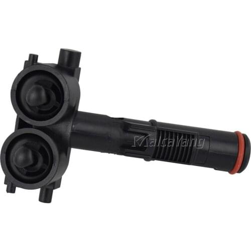 Left Right side Headlight Cleaning Gun Headlamp Washer Nozzle Jet Spout For Porsche Cayenne 2011-2014 95862816100 95862816200