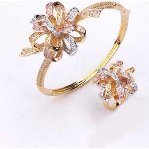 2020 New Hot Brand Pure 925 Sterling Silver Versatile bowknot personality bracelet temperament light luxury female ring bracelet