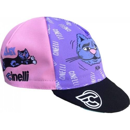 New Classical Cycling Caps Man And Woman Gorra Ciclismo Orolling Cat