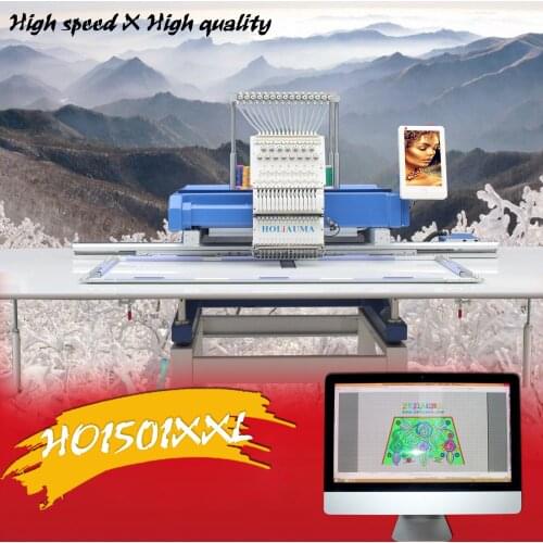 Wholesale High Speed Single head SWF embroidery machine korea price mini computer bigger embroidery area maquina bordadora