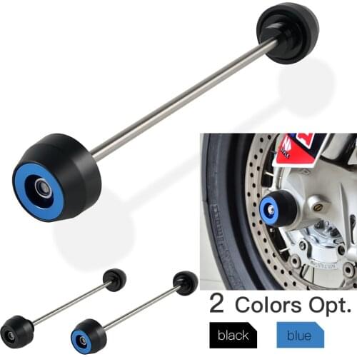 Motorcycle Front Axle Sliders Protector For Husqvarna Vitpilen 701 2018 2019 2020 Svartpilen 701 2019 2020 Aluminum&Nylon
