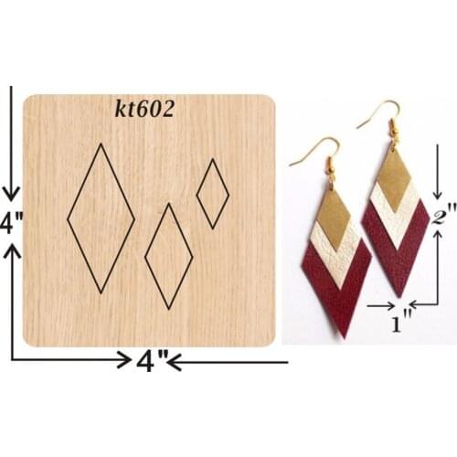 Handmade earrings cutting dies 2019 new die cut &wooden dies Suitable for common die cutting machines on the market