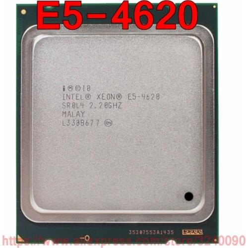 Intel Xeon CPU E5-4620 SR0L4 2.2GHz 8-Core 16M LGA2011 E5 4620 processor free shipping speedy ship out