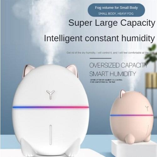 Lovely Pet Air Humidifier 200ml Planet Cat Ultrasonic Cool Mist Aroma Air Oil Diffuser Romantic Color USB Humidificador