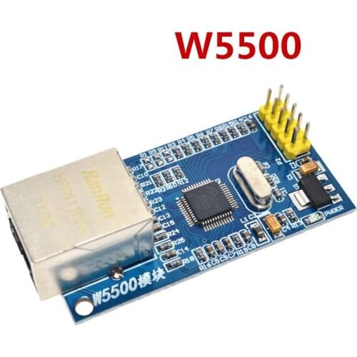 W5500 Ethernet network module hardware TCP / IP 51 / STM32 microcontroller program over W5100