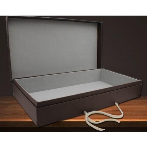 Custom Gift Cute Packaging Box with Ribbon,Matte Lamination paper chocolate packaging box ---PX10467