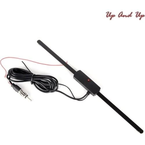 1pc 28cm Universal Car Aerial Antenna Windshield Electric Radio 12V FM/AM Automatic Aerial