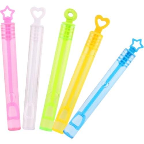 20pcs Mini Bubble Wands Assortment Party Favors Toys For Kids Child Themed Birthday Wedding Bath Time Summer Outdoor Gifts Girls