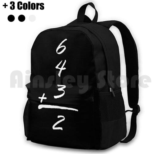 6 4 3 2 Simple Math Baseball Funny Outdoor Hiking Backpack Riding Climbing Sports Bag 6 4 3 2 Baseball 6432 Baseball