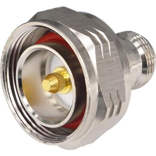 9 Pieces L29 to N adapter 7/16 Din male Plug to N female Jack connector straight adapter