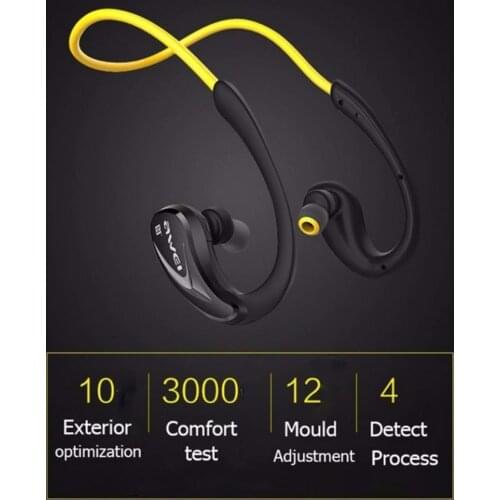 A880BL Neckband Bluetooth V4.1 Wireless Sports Earphones In-ear Bluetooth Earbuds наушники беспроводной with surrounding stereo