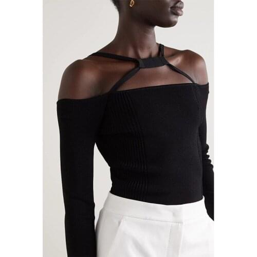 ARFIMAN Womens Off Shoulder Pullovers