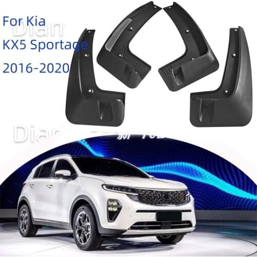For Kia KX5 Sportage 2016-2020 Car Mudguard Anti-splash Anti-Fouling Front Rear Fender Accessories