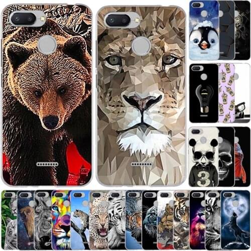 For Xiaomi Redmi 6 Case Soft TPU Silicon Phone Back Cover For Xiaomi Redmi 6 Case Etui Protective Bumper Fundas Coque Capas