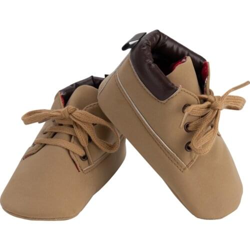 PU Leather Sneakers Flat Baby Shoes Toddler Boy Girl Shoes First Walkers for Newborn Baby 0-12 Months