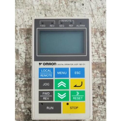 JV0P-160-0Y operate panel , used in good condition . 80% appearance new , good working , free shipping