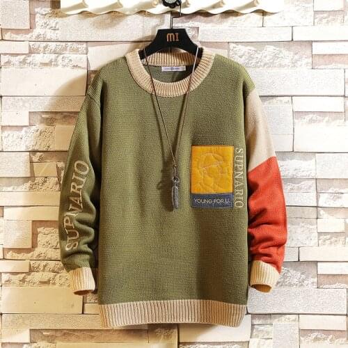 Leayond Men's Knitted Pullovers