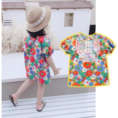Girl Summer Dress Baby Clothes Kids Cute Dresses for Teen Girls Short Sleevechristmas Princess Party Casual Dress