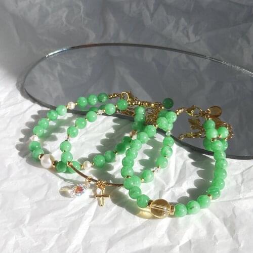 Lii Ji Golden Bracelets