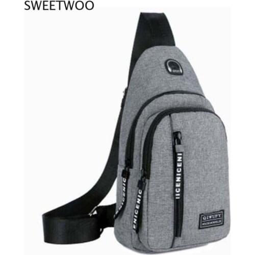 Men Chest Bag Simple Storage Bag Travel Small Backpack Black Crossbody Bag Mini Coffee Bag Shoulder Bag Satchel Hand Bags