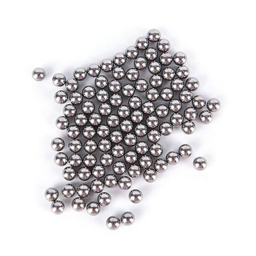 New 100pcs/Lot 4mm Lucky hunting ball High-carbon Slingshot Ball Catapult Bow Steel Balls Hunting Slingshot Drop Shipping