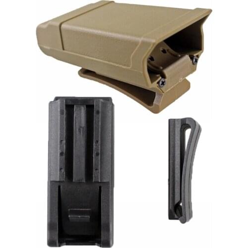 Hunting CQC 1911 Polymer Mag Magazine Pouch Holder Black Belt Gun Holster Tactical Military Mag Pouch For Airsoft Combat Gear