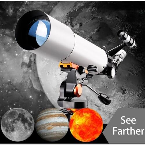 Professional Astronomical Telescope For Space Star View Moon Camera Large Objective Zoom Night Vision HD BAK4 FMC Camping