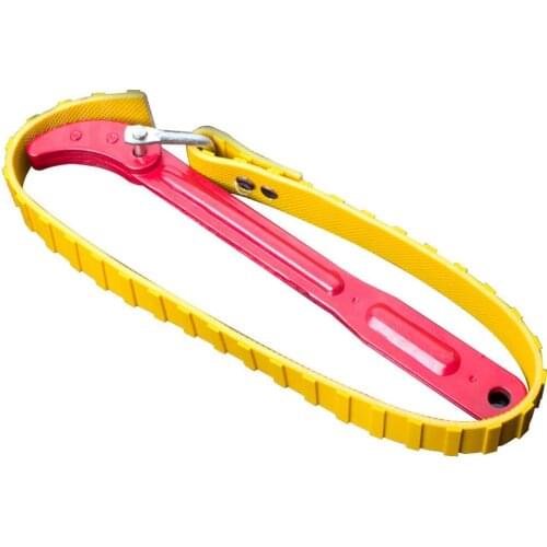 1PC Car Belt Wrench Oil Filter Strap Spanner Chain Oil Filter Cartridge Disassembly Tool Car Repair Tool