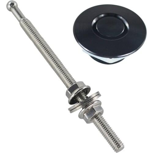 10 sets JDM Universal Style Push Button Billet Hood Pins Lock Clip Kit Car Quick Pins Accessories