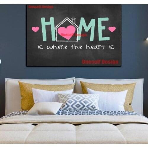 2020top popular diamond painting full 5d home 5d diamond embroidery full set home sweet home decor for home bedroom wall sticker