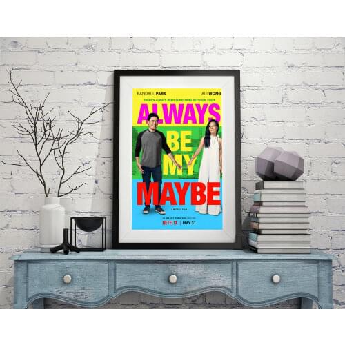 D0912 Always Be My Maybe Movie Silk Fabric Poster Art Decor Indoor Painting Gift