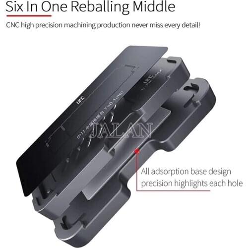 I2C ZX-06 PCB Middle Frame Reballing Planting Platform Motherboard Disassembly Tin Planting Repair For X XS MAX 11PRO MAX