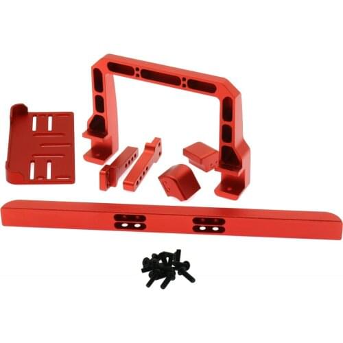 1PC Alloy Classical Front Winch Bumper For Rc Hobby Model Car 1/10 Traxxas Trx-4 Land Rover Version Crawler RCAWD