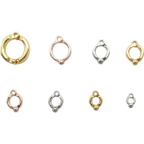 100 Pcs Pet Bird Pigeon Parrot Leg Ring Bird Ring 4~15mm Inner Diameter Outdoor Flying Training Activity Opening Foot Ring