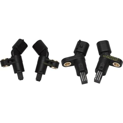Front Rear Left Right Wheel Speed Sensor Set Wheel Brake Speed Sensor Kit For-Polo Golf MK4 Jetta Caddy Bora Beetle A3