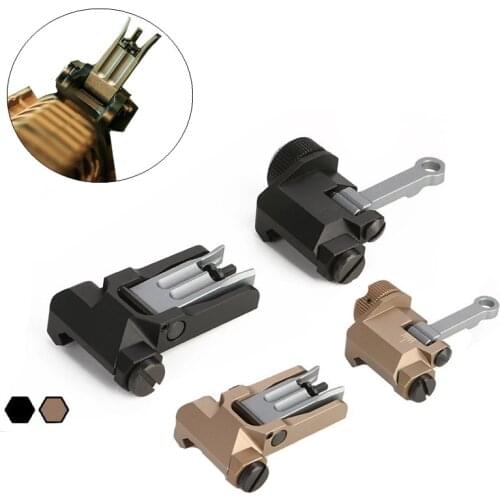 Uniontac Upgraded version Kac 300 style Rear and Front Iron sight set CNC process