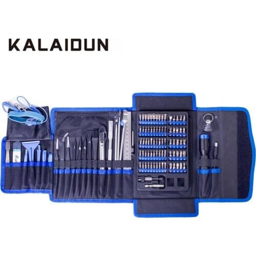 KALAIDUN Screwdriver Set Precision Bit Ratchet Screw Driver Magnetic Torx Insulated Multitools Phone Repair Tools Kit Household