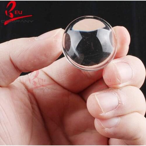 Optical PMMA lens diameter 27mm FL50 mm Double-Convex projector lens