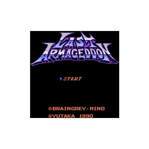Last Armageddon Region Free 60 Pin 8Bit Game Card For Subor Game Players