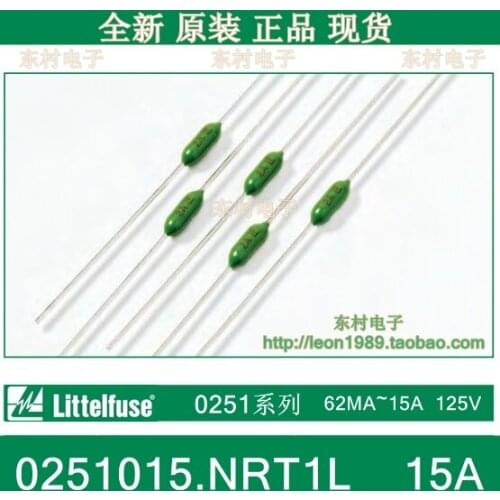 [SA]US special forces green Littelfuse Fuses resistance 0251015.NRT1L 15A LF 125V--200pcs/lot