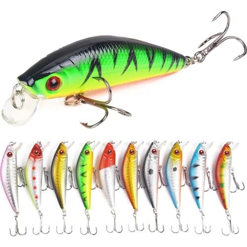 10 color mino 7cm /8g Jointed minnow Wobblers ABS Body with Soft Tail SwimBaits soft lure for pike and bass