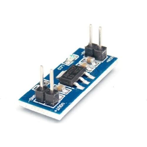 High quality LM1117 AMS1117 4.5-7V turn 3.3V DC-DC Step down Power Supply Module bluetooth Raspberry pi