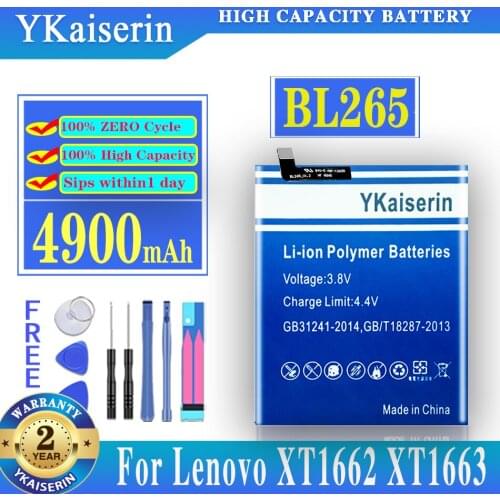 YKaiserin Motorola Moto M Batteries