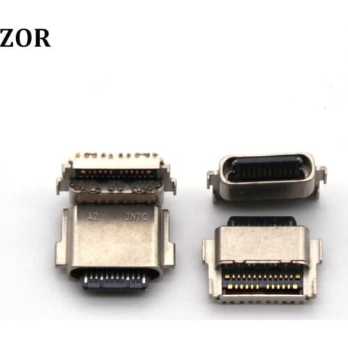 50pcs For Samsung Galaxy Z Flip F700F F700U F700N F9160 Usb Charging Connector Plug Dock Socket Port