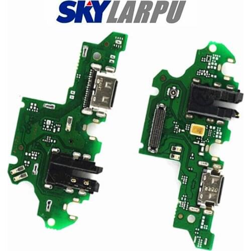 Charging Board Flat Cable For Huawei Enjoy 10 Plus Cell Phone Microphone Change USB Connector Flexible Ribbon Free Shipping